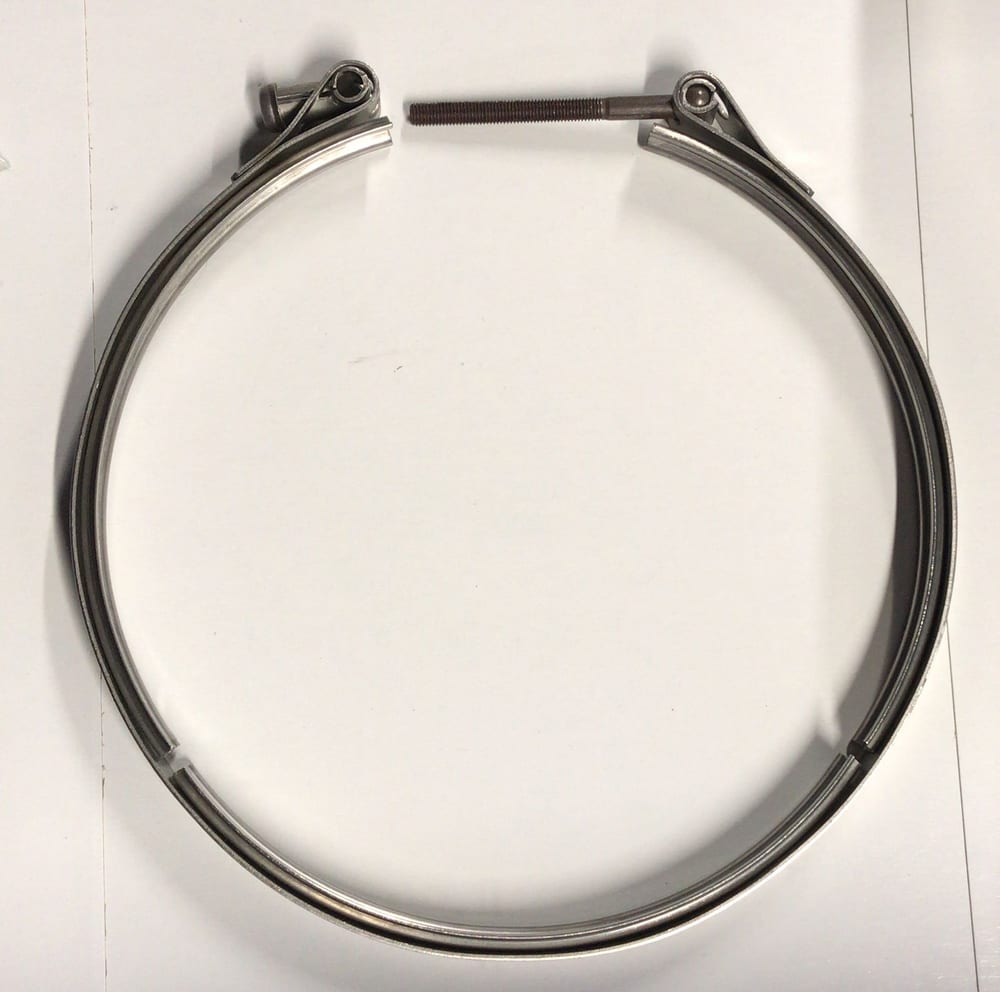 TITC202 - V-CLAMP 0202 - 17MM - STAINLESS STEEL 304